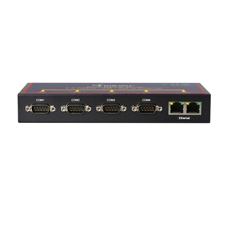 Industrial 4 Ports Serial Device Server Converter Ethernet to RS232/422/485 Support VCOM/TCP Server/ TCP Client/UDP mode
Industrial 4 Ports Serial Device Server Converter Ethernet to RS232/422/485 Support VCOM/TCP Server/ TCP Client/UDP mode