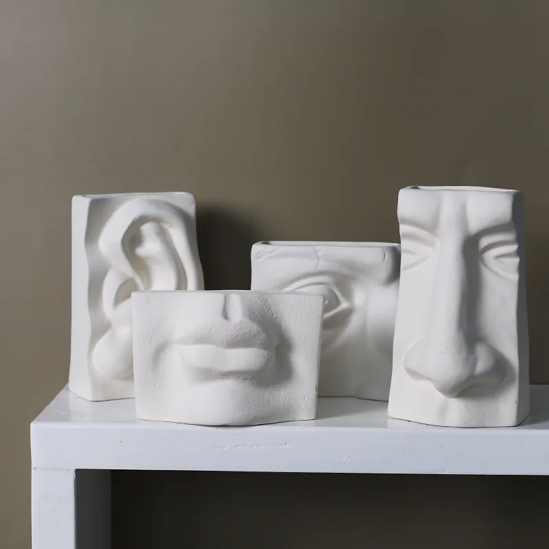 Nordic Minimalist Abstract Vase Human Face Creative Display Room Decorative Head Shape Vase Living Room Decoration Ornaments
Nordic Minimalist Abstract Vase Human Face Creative Display Room Decorative Head Shape Vase Living Room Decoration Ornaments