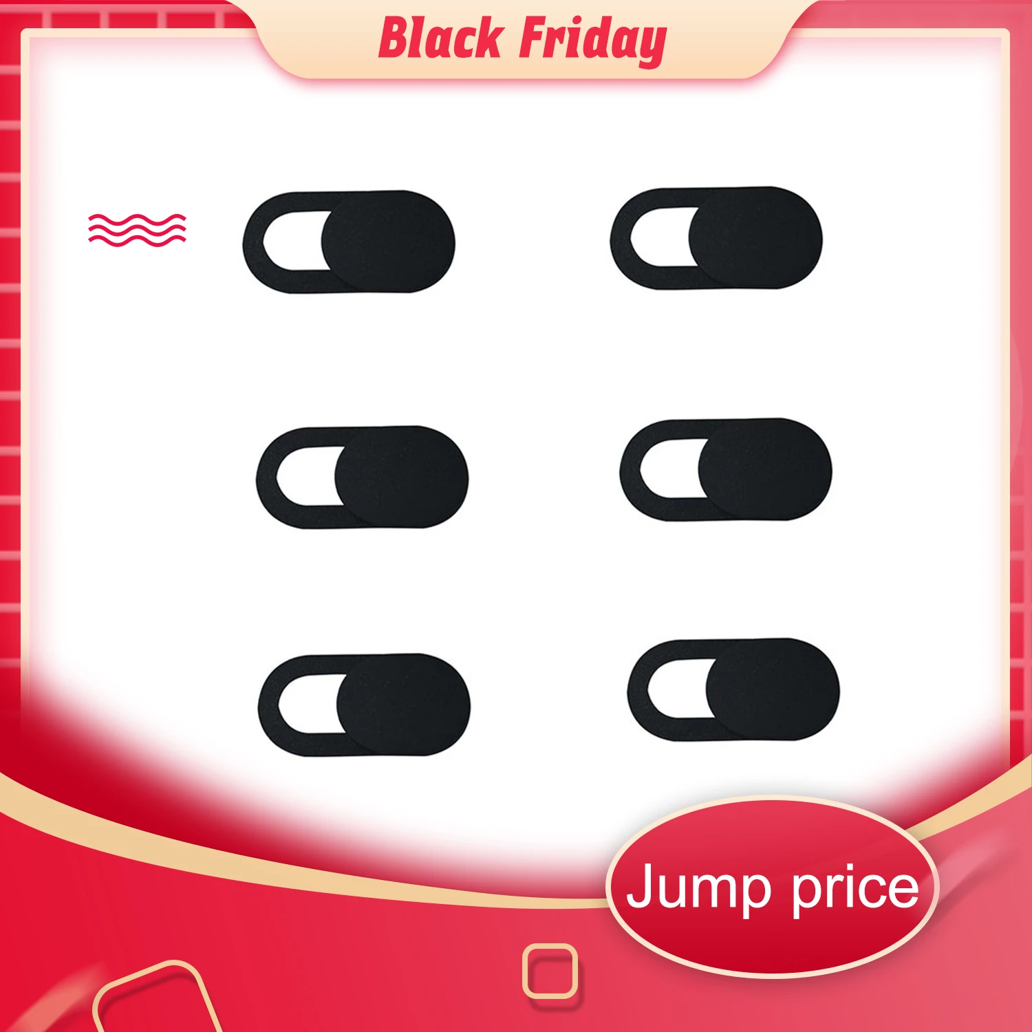 6Pcs Phone Privacy Sticker WebCam Cover Shutter Magnet Slider Plastic For iPhone Web Laptop PC For iPad Tablet Camera shutter
6Pcs Phone Privacy Sticker WebCam Cover Shutter Magnet Slider Plastic For iPhone Web Laptop PC For iPad Tablet Camera shutter