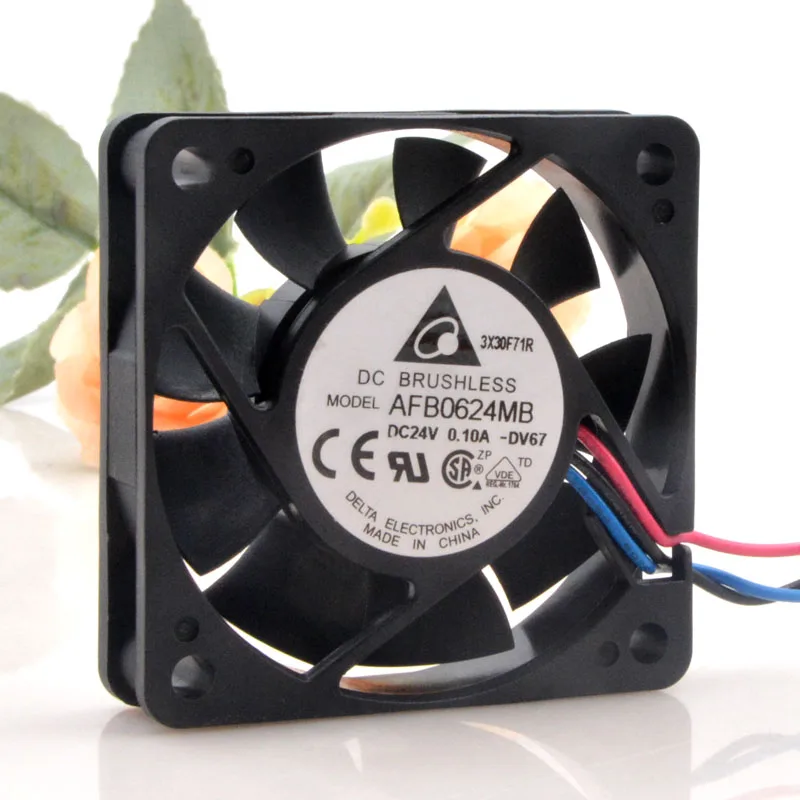 3-проводной охлаждающий вентилятор Delta AFB0624MB 6015 6 см 24 в а Yaskawa Five Series Drive
3-проводной охлаждающий вентилятор Delta AFB0624MB 6015 6 см 24 в а Yaskawa Five Series Drive
