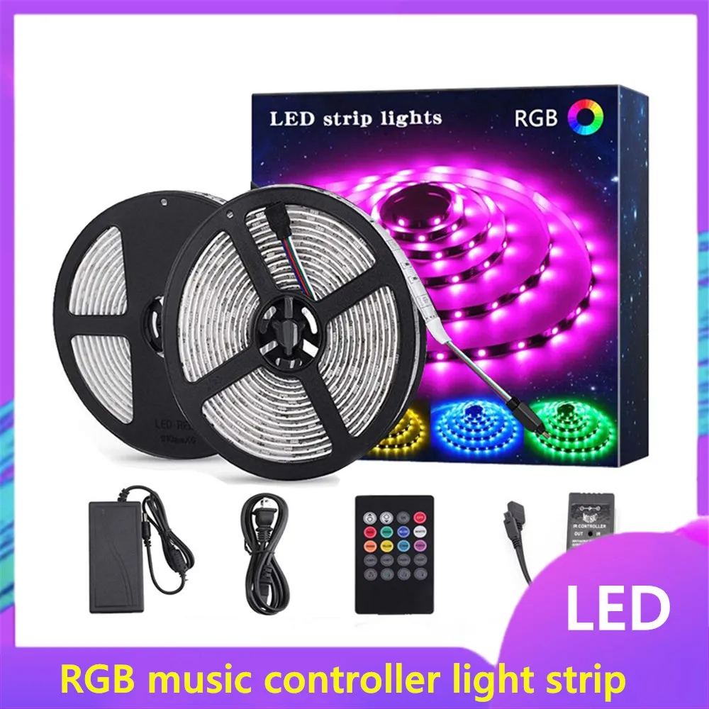 Led Seven Color Light Band 5050 Music Light Band RGB Set Light Band 5M 10M Voice-Activated Sensor Light Band
Led Seven Color Light Band 5050 Music Light Band RGB Set Light Band 5M 10M Voice-Activated Sensor Light Band