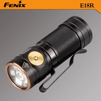 

Fenix E18R Cree XP-L HI LED 750 lumens 16340/CR123A magnetic charging EDC flashlight with 16340 battery torch