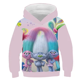 Boys and girls colorful troll cute brand design hoodie children's fashion 3D cartoon children cute pullover 4-14 years old
Boys and girls colorful troll cute brand design hoodie children's fashion 3D cartoon children cute pullover 4-14 years old