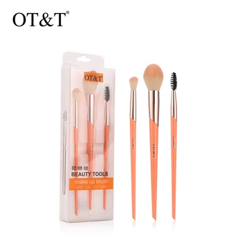 OT&T 3pcs Cosmetics Makeup Brushes Tool Set Cosmetic Powder EyeShadow Eyebrow Eyelash Blush Blending Soft Face Makeup Brush
OT&T 3pcs Cosmetics Makeup Brushes Tool Set Cosmetic Powder EyeShadow Eyebrow Eyelash Blush Blending Soft Face Makeup Brush