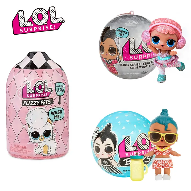 L.O.L. SURPRISE! Original lol Surprise lol pets Doll lol Ball Blind Box Baby Model Doll Girl Toy for Children's birthday gifts
L.O.L. SURPRISE! Original lol Surprise lol pets Doll lol Ball Blind Box Baby Model Doll Girl Toy for Children's birthday gifts