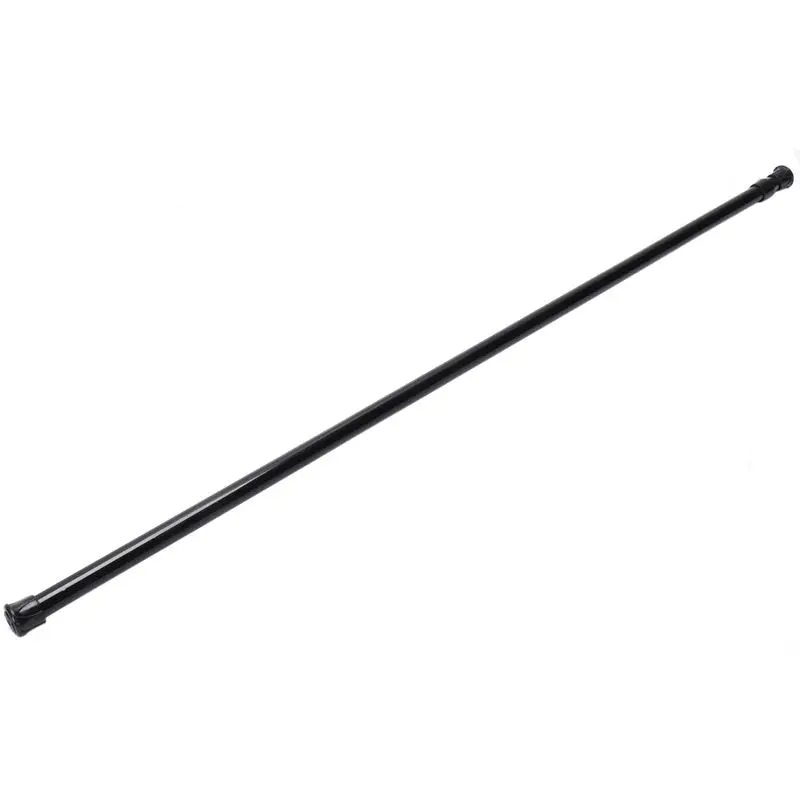 Extendable Telescopic Spring Loaded Net Voile Tension Curtain Rail Pole Rods 70~120cm Black | Дом и сад