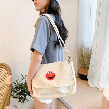 Womens Girls Durable Canvas Bag Casual Large Capacity Shoulder Bag Crossbosy Bag 
Womens Girls Durable Canvas Bag Casual Large Capacity Shoulder Bag Crossbosy Bag