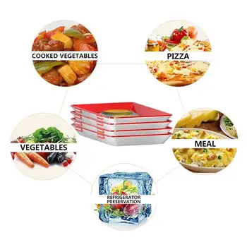 6pcs Kitchen Clever Preservation Tray Camping Fresh Storage Container Microwave Cover Trays Ourdoor Tableware Dropship
6pcs Kitchen Clever Preservation Tray Camping Fresh Storage Container Microwave Cover Trays Ourdoor Tableware Dropship