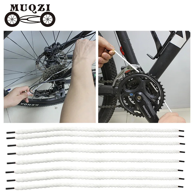MUQZI Of Portable Bike Clean Lines Cycling flywheel Guide wheel Chain Cleaning line 8PCS reusable
MUQZI Of Portable Bike Clean Lines Cycling flywheel Guide wheel Chain Cleaning line 8PCS reusable