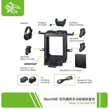 2019 Xbox Heat Sink Base Cooling Fan Vertical Charger Stand Dual Controller Charging Dock for Xbox One /S/ XPro Accessories
2019 Xbox Heat Sink Base Cooling Fan Vertical Charger Stand Dual Controller Charging Dock for Xbox One /S/ XPro Accessories