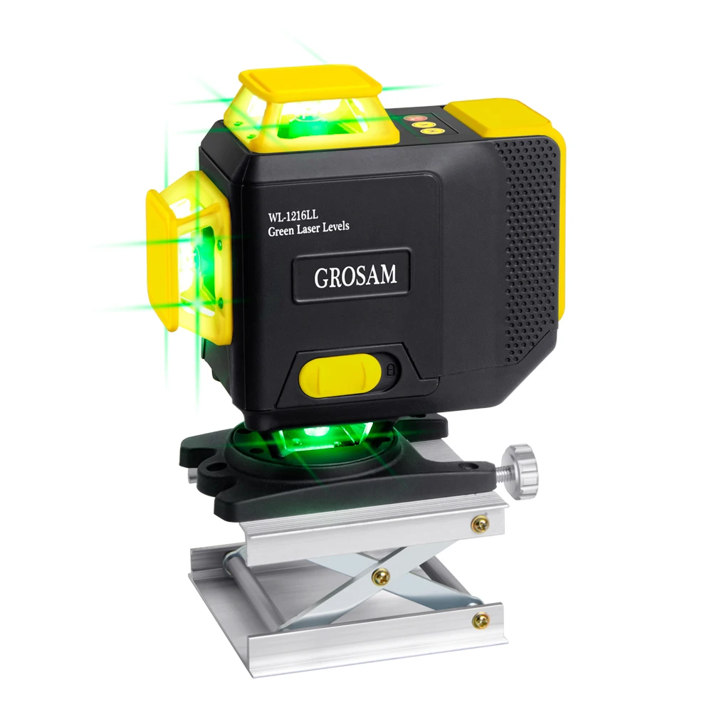 Лазерный уровень с 16/12 линиями 4D, зеленый луч, сверхмощный горизонтальный и вертикальный лазерный уровень с 360 горизонтальными и вертикальными линиями, лазерный уровень с зеленым лучом
Лазерный уровень с 16/12 линиями 4D, зеленый луч, сверхмощный горизонтальный и вертикальный лазерный уровень с 360 горизонтальными и вертикальными линиями, лазерный уровень с зеленым лучом