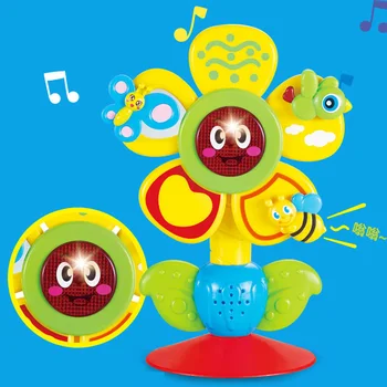 Baby Table Feeding Feeding Rattle Sunflower Plaything Rattle Toy With Suction Cups with Music Light Cartoon Bee Butterfly Toys
Baby Table Feeding Feeding Rattle Sunflower Plaything Rattle Toy With Suction Cups with Music Light Cartoon Bee Butterfly Toys