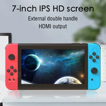 7 inch Retro Video Game Console Classic Handheld Game Player 3000mAh TV Output Builts in 32GB ROM Quad-core ARM Cortex-A7 1.3GHz
7 inch Retro Video Game Console Classic Handheld Game Player 3000mAh TV Output Builts in 32GB ROM Quad-core ARM Cortex-A7 1.3GHz