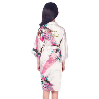 Flower Girl Flower Boys/Flower Girls Morning Gowns Peacock Peony Wedding Makeup Long Cardigan Robe
Flower Girl Flower Boys/Flower Girls Morning Gowns Peacock Peony Wedding Makeup Long Cardigan Robe