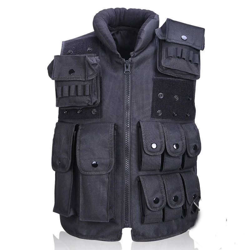 Training Shooting Hunting Fishing Vests Military Law Enforcement Vest Tactical Vest SWAT Combat Vest CS Equipment Black Uniform
Training Shooting Hunting Fishing Vests Military Law Enforcement Vest Tactical Vest SWAT Combat Vest CS Equipment Black Uniform