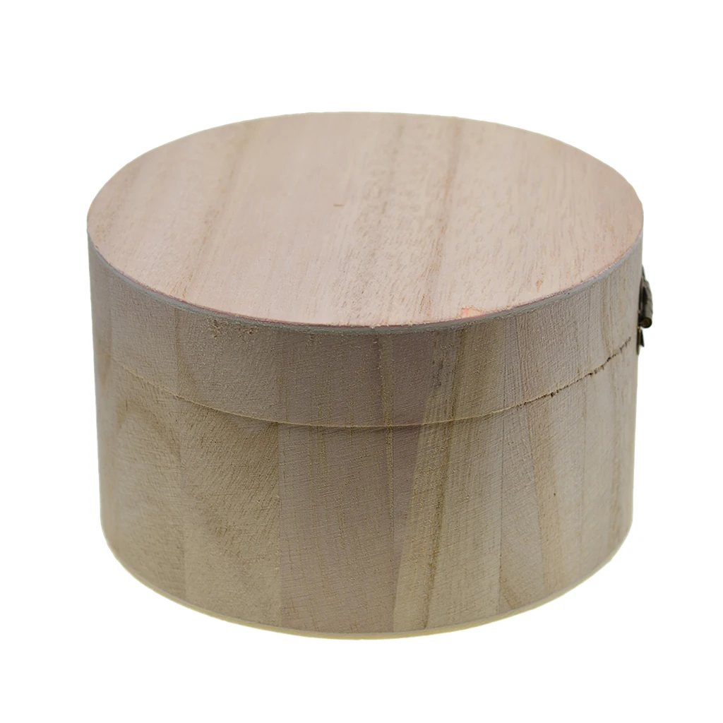 Unfinished Plain Wooden Memorial Jewelry Case, Kids DIY Storage Box Unfinished Plain Wooden Memorial Jewelry Case, Kids DIY Storage Box