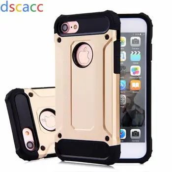 

DSCACC Luxury Tough Hard Combo Hybrid TPU PC Armor Case for iPhone Xs Max 6.5 XR 6.1 X 6 6S 7 8 plus 5C 5 5S SE 4 4S 50pcs