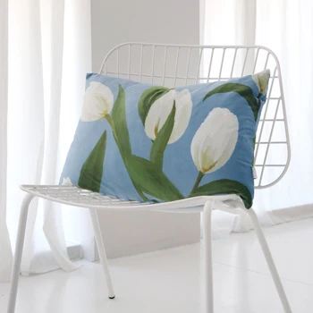 Velvet Tulip Pillow Case Soft Peach Back Pillows Cushion Cover Double Sided Fruit Flower Pillowcase Home Room Studio Decorations
Velvet Tulip Pillow Case Soft Peach Back Pillows Cushion Cover Double Sided Fruit Flower Pillowcase Home Room Studio Decorations