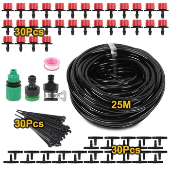 DIY Drip Irrigation System Automatic Watering Garden Hose Micro Drip Garden Watering Kits with Adjustable Drippers
DIY Drip Irrigation System Automatic Watering Garden Hose Micro Drip Garden Watering Kits with Adjustable Drippers