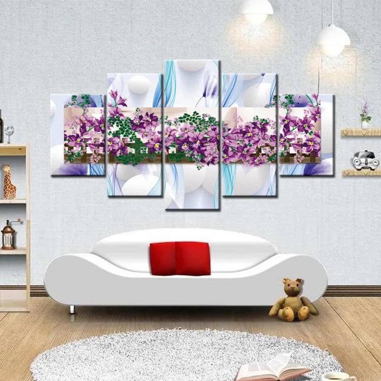 Hua hui Series 5-frame Painting Decorative Painting Living Room Decorative Painting Manufacturers Direct Selling Graphic Customi
Hua hui Series 5-frame Painting Decorative Painting Living Room Decorative Painting Manufacturers Direct Selling Graphic Customi