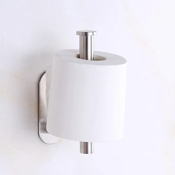 Simple Fashion Stainless Steel Toilet Tissue Holder Self Adhesive Punch-free Toilet Paper Rack Save Space Household Supplies LB8
Simple Fashion Stainless Steel Toilet Tissue Holder Self Adhesive Punch-free Toilet Paper Rack Save Space Household Supplies LB8