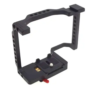 Camera Cage Full Frame with Shoe Mount & Rosette Mount for Sony a7II a7SII a7III a7RIII a9 Photo Studio
Camera Cage Full Frame with Shoe Mount & Rosette Mount for Sony a7II a7SII a7III a7RIII a9 Photo Studio