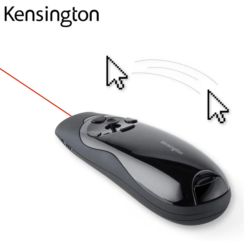 Kensington Original Wireless Presenter Expert Red Laser Pen with Cursor Control Air Mouse for PPT Keynote Presentation K72425
Kensington Original Wireless Presenter Expert Red Laser Pen with Cursor Control Air Mouse for PPT Keynote Presentation K72425