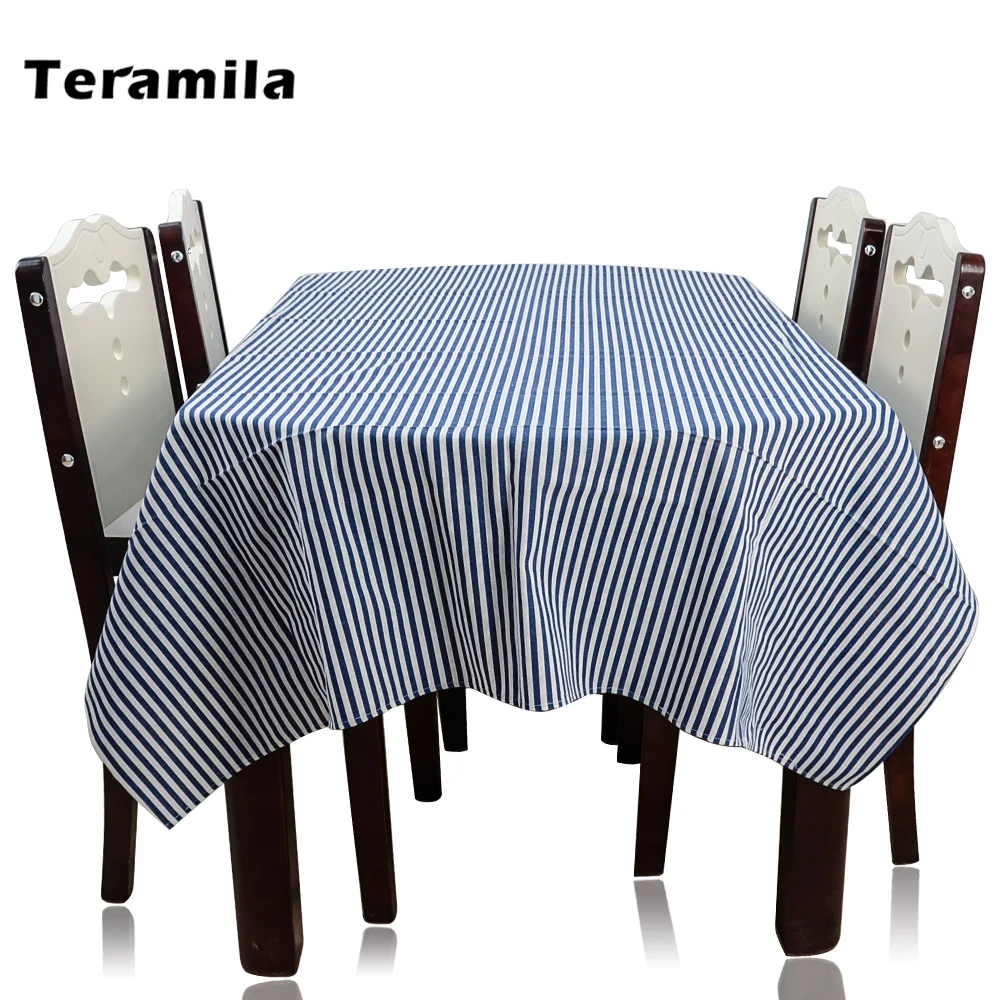 Teramila Striped Tablecloths Rectangle Round Squre Dining Tea Table Decoration Cloth Thick Cover For Home Wedding Mantel Tapete
Teramila Striped Tablecloths Rectangle Round Squre Dining Tea Table Decoration Cloth Thick Cover For Home Wedding Mantel Tapete