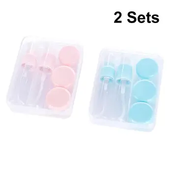 2 Set of 12pcs Travel Subpackage Bottles Refillable Cream Jars Mask Stick Kit (Pink and Blue)
2 Set of 12pcs Travel Subpackage Bottles Refillable Cream Jars Mask Stick Kit (Pink and Blue)