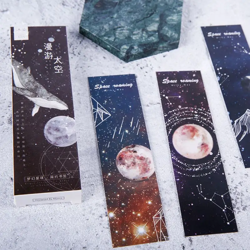 30pcs Planet Bookmarks Paper Page Notes Label Message Card Book Marker School Supplies Stationery X6HB
30pcs Planet Bookmarks Paper Page Notes Label Message Card Book Marker School Supplies Stationery X6HB