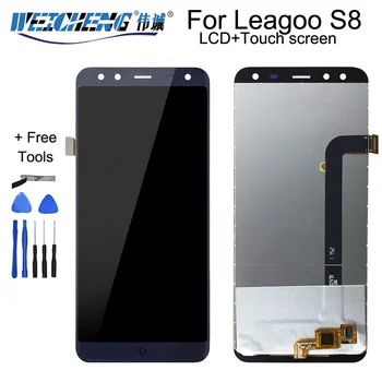 WEICHENG Quality Tested For Leagoo S8 LCD Display +Touch Screen Assembly For s8 lcd Digitizer +free tools
WEICHENG Quality Tested For Leagoo S8 LCD Display +Touch Screen Assembly For s8 lcd Digitizer +free tools