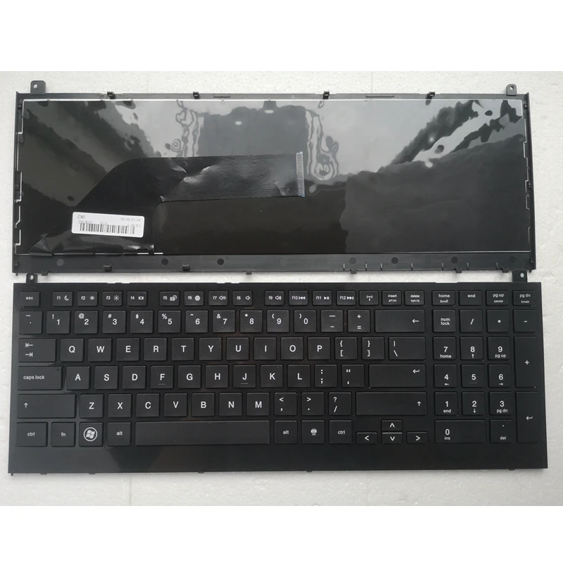 Новая английская клавиатура GZEELE для HP probook 4520 4520S 4525S 4525 с черной рамкой ноутбука