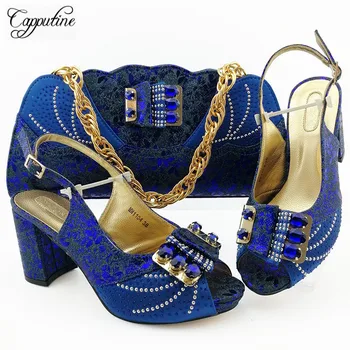 New Fashion Rhinestone Shoes And Bag Set Nigerian High Heels Party Shoes With Bag Set Italian Shoes And Bags To Match Set
New Fashion Rhinestone Shoes And Bag Set Nigerian High Heels Party Shoes With Bag Set Italian Shoes And Bags To Match Set