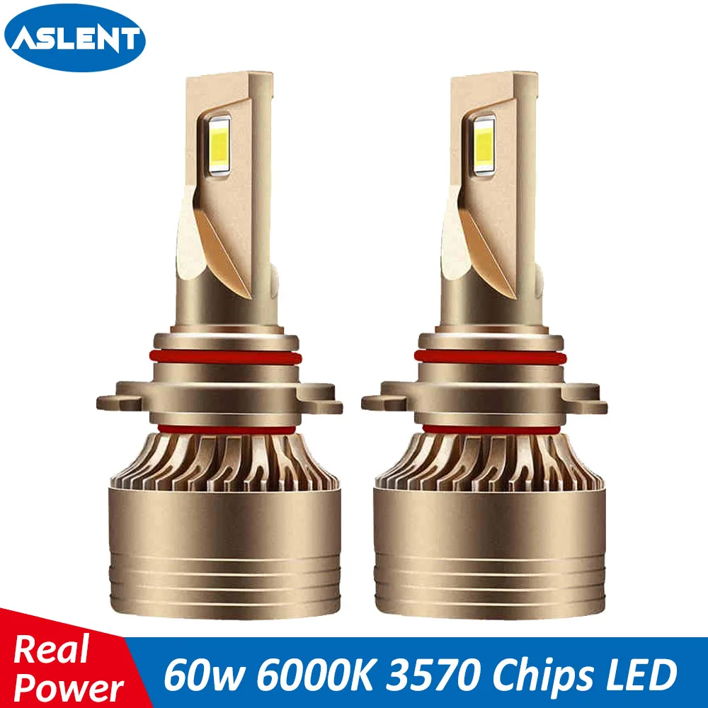ASLENT LED Car Light Bulbs H4 H7 H8 H9 H11 H1 HB3 HB4 9005 9006 LED Headlight for Car Lamp Turbo Bulbs for Auto 60W 12V CANBUS
ASLENT LED Car Light Bulbs H4 H7 H8 H9 H11 H1 HB3 HB4 9005 9006 LED Headlight for Car Lamp Turbo Bulbs for Auto 60W 12V CANBUS