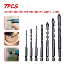3-12mm tile drill bit Cross Hex Tile Drill Bits Set for Glass Ceramic Concrete Hole Opener Brick Hard Alloy Triangle Bit Tool
3-12mm tile drill bit Cross Hex Tile Drill Bits Set for Glass Ceramic Concrete Hole Opener Brick Hard Alloy Triangle Bit Tool