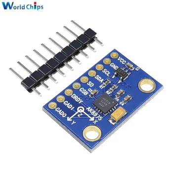 AK8975 Three-axis Electronic Compass 3V 5V IIC I2C SPI Communication High Precison Compass Module
AK8975 Three-axis Electronic Compass 3V 5V IIC I2C SPI Communication High Precison Compass Module