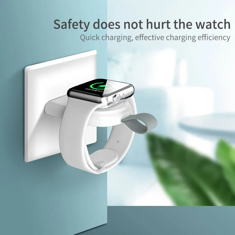 Mini Watch Wireless Charger For Apple IWatch S1/S2/S3/S4 Magnetic Charging Fast USB Dock Adapter | Электроника