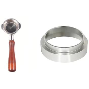 Stainless Steel Coffee Dosing Ring Dosing Funnel with 58MM Modified Filter Coffee Machine Handle
Stainless Steel Coffee Dosing Ring Dosing Funnel with 58MM Modified Filter Coffee Machine Handle