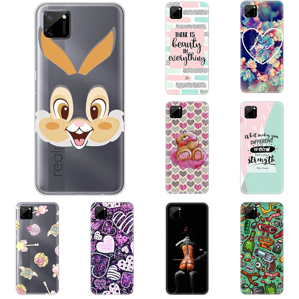 Silicon Case for Realme C11 Soft Transparent Cute Bear Shell Phone Case on Realme C11 6.5 inches Flexible shockproof Bumper
Silicon Case for Realme C11 Soft Transparent Cute Bear Shell Phone Case on Realme C11 6.5 inches Flexible shockproof Bumper