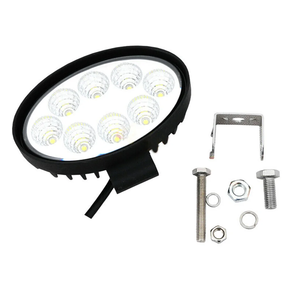 Car LED Headlight Auto 2Pcs White Oval 6000K 10-60V DC Parts Replacement Spot Beam
Car LED Headlight Auto 2Pcs White Oval 6000K 10-60V DC Parts Replacement Spot Beam