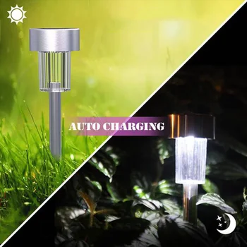10Pcs Stainless Steel Solar LED Garden Lights Rechargeable Outdoor Patio Lamp F LED Flood Spot Light Lawn Lamp Garden
10Pcs Stainless Steel Solar LED Garden Lights Rechargeable Outdoor Patio Lamp F LED Flood Spot Light Lawn Lamp Garden