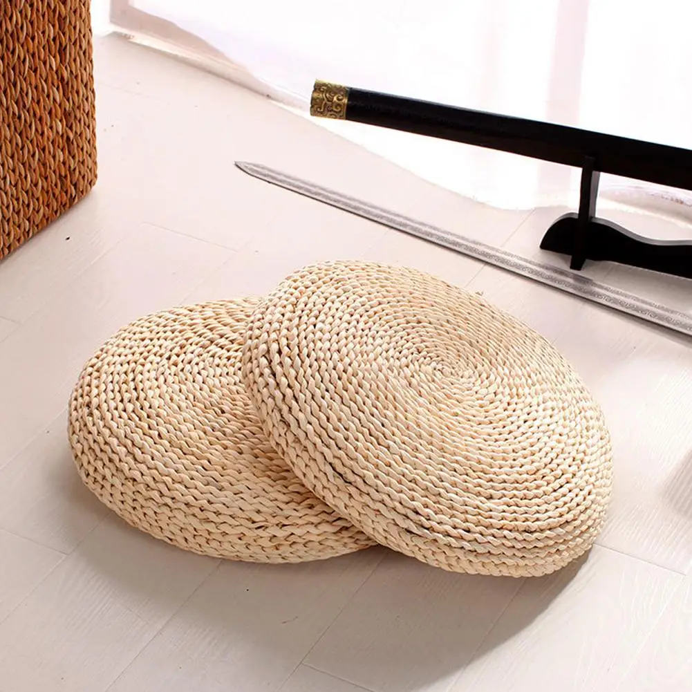 Straw Zafu Yoga Meditation Cushion Japanese Style Tatami Cushion Meditating Mat Soft And Comfortable Filled With Silk Wadding
Straw Zafu Yoga Meditation Cushion Japanese Style Tatami Cushion Meditating Mat Soft And Comfortable Filled With Silk Wadding
