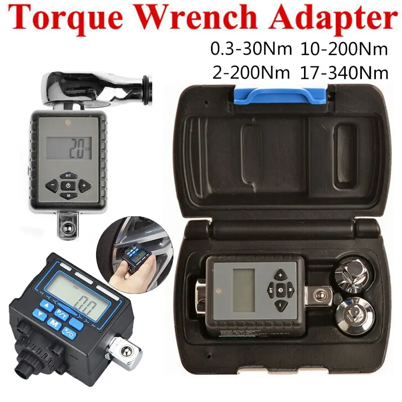 DIDIHOUD Digital Torque Wrench Adjustable Professional Electronic Torque Adapter 1/2 1/4 2-200 Nm Ratchet Wrench Set Alloy
DIDIHOUD Digital Torque Wrench Adjustable Professional Electronic Torque Adapter 1/2 1/4 2-200 Nm Ratchet Wrench Set Alloy