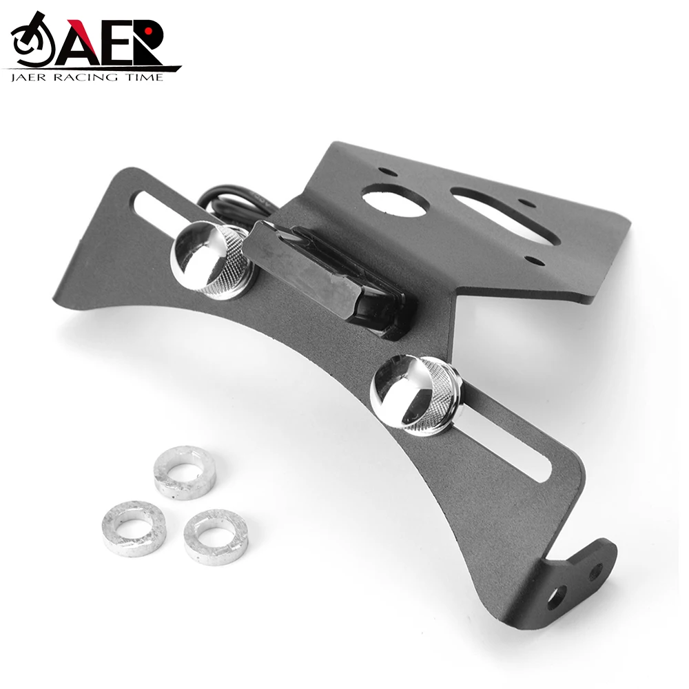 JEAR Motorcycle Rear License Number Plate Mount Holder with Light for Triumph Daytona & Street Triple 2013-2019 
JEAR Motorcycle Rear License Number Plate Mount Holder with Light for Triumph Daytona & Street Triple 2013-2019