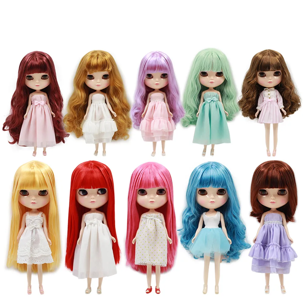 Blyth Dolls 1/6 Joint Body Like ICY Doll High Quality Special Offer with Dress and Shoes Makeup Practice Toys for Children
Blyth Dolls 1/6 Joint Body Like ICY Doll High Quality Special Offer with Dress and Shoes Makeup Practice Toys for Children