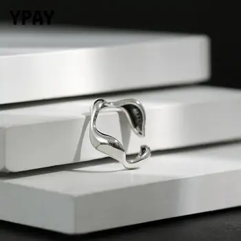 YPAY 100% Real 925 Sterling Silver Open Rings for Women Korea Do the Old Vintage INS Irregular Wave Finger Ring Jewelry YMR1066
YPAY 100% Real 925 Sterling Silver Open Rings for Women Korea Do the Old Vintage INS Irregular Wave Finger Ring Jewelry YMR1066