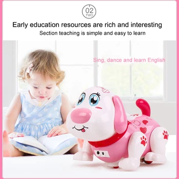 Toy Electric Dog Baby Record And Play Interactive Toy With Music Lights Children Gift Kids Early Learning Educational Toys Robot
Toy Electric Dog Baby Record And Play Interactive Toy With Music Lights Children Gift Kids Early Learning Educational Toys Robot