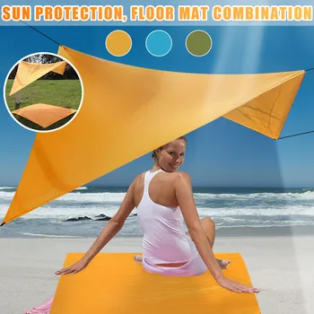 Multifunctional Camping Mat Sun Shelter Awning Canopy Beach Outdoor Garden Sun Shade Sail Garden Awning Waterproof Tent Shade #5
Multifunctional Camping Mat Sun Shelter Awning Canopy Beach Outdoor Garden Sun Shade Sail Garden Awning Waterproof Tent Shade #5