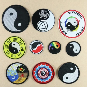 1PCS Tai Chi Embroidery Patches for Clothing Applique DIY Creative Martial Arts Clothes Decor Badges Patches Sewing Accessories
1PCS Tai Chi Embroidery Patches for Clothing Applique DIY Creative Martial Arts Clothes Decor Badges Patches Sewing Accessories