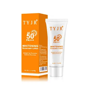 SPF 50 Body Sunscreen Lotion Whitening Sun Cream Sunblock Skin Protective Cream Moisturizing Skin Protect 40g
SPF 50 Body Sunscreen Lotion Whitening Sun Cream Sunblock Skin Protective Cream Moisturizing Skin Protect 40g